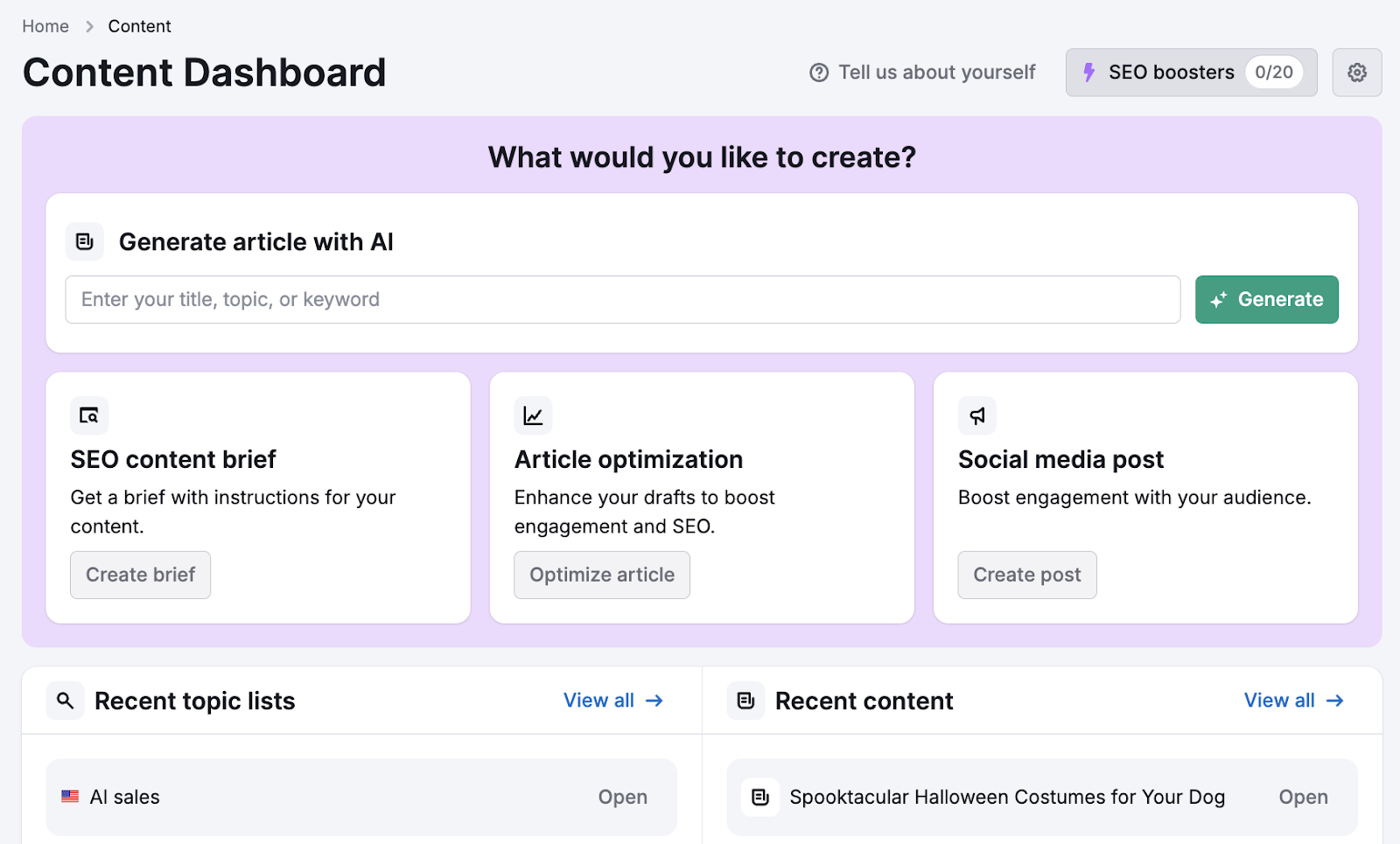 Semrush Content Toolkit: The best ChatGPT alternative for content creation and SEO