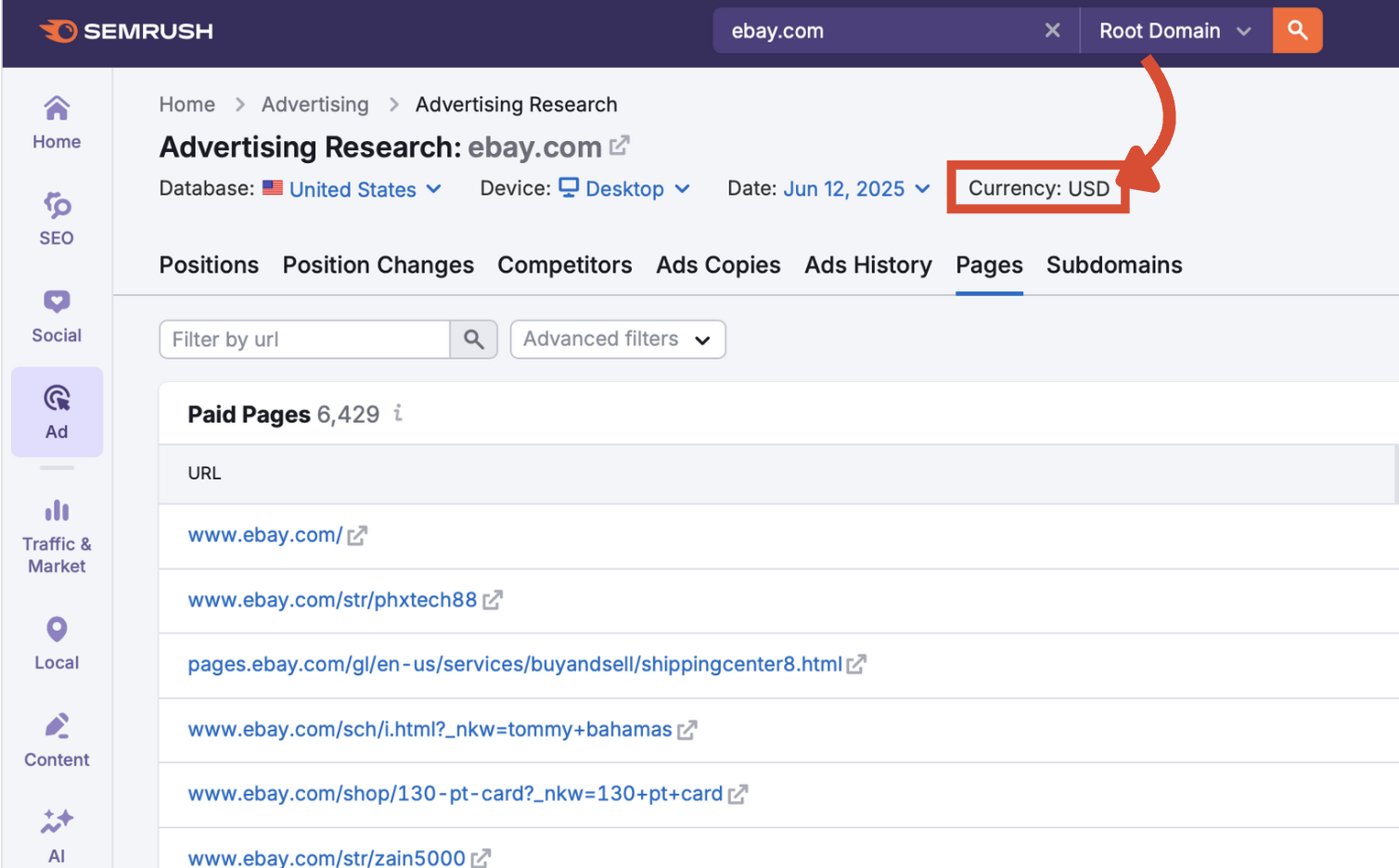 Currency set to USD.