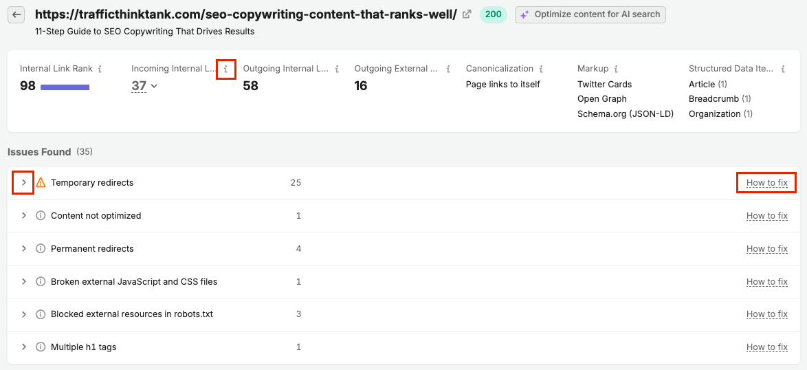 Site Audit Crawled Pages Report image 4