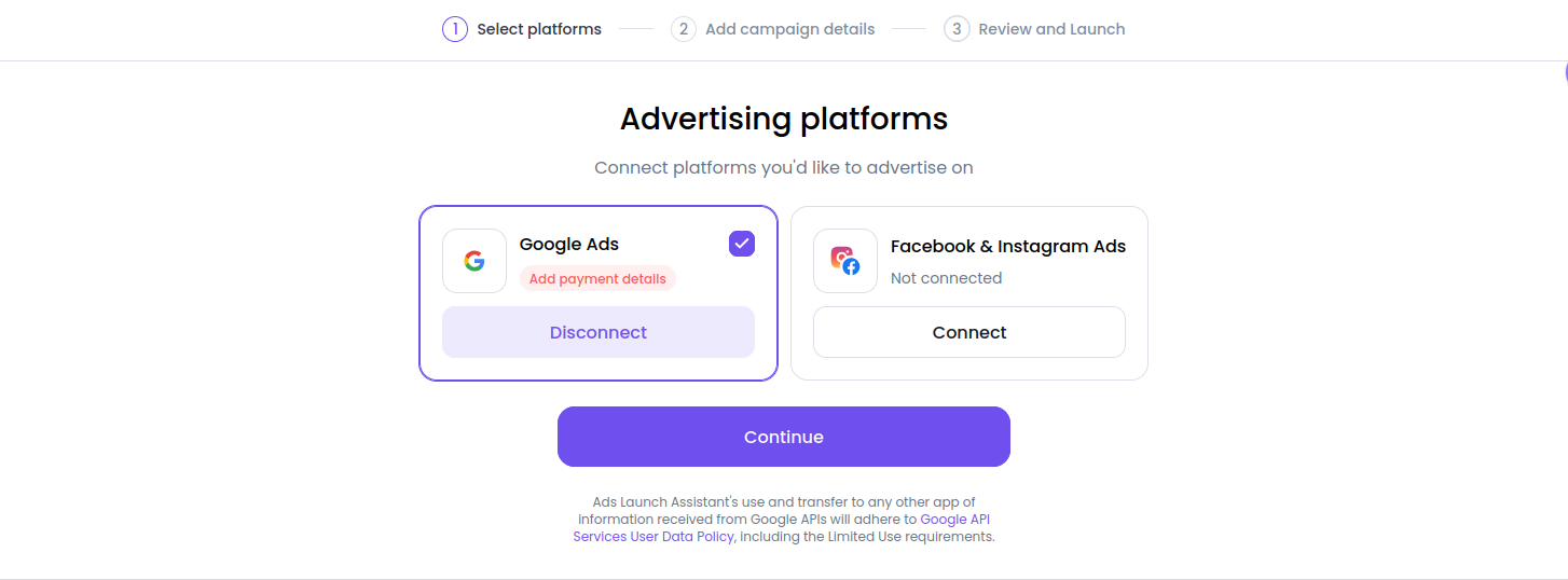 Ads Launch Assistant image 6